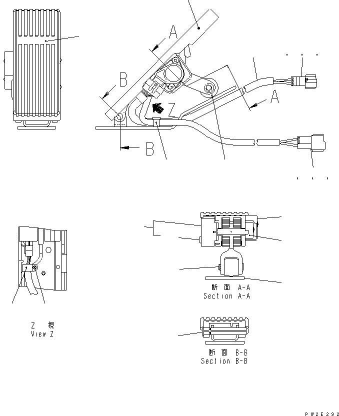 Part 570. FLOOR (PEDAL INNER PARTS) [K3100-51A0]