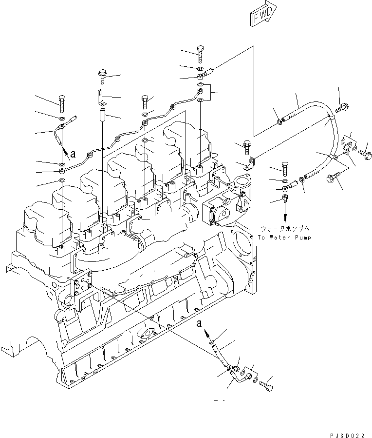 SAA6D0CR IR VENT(#110014-)