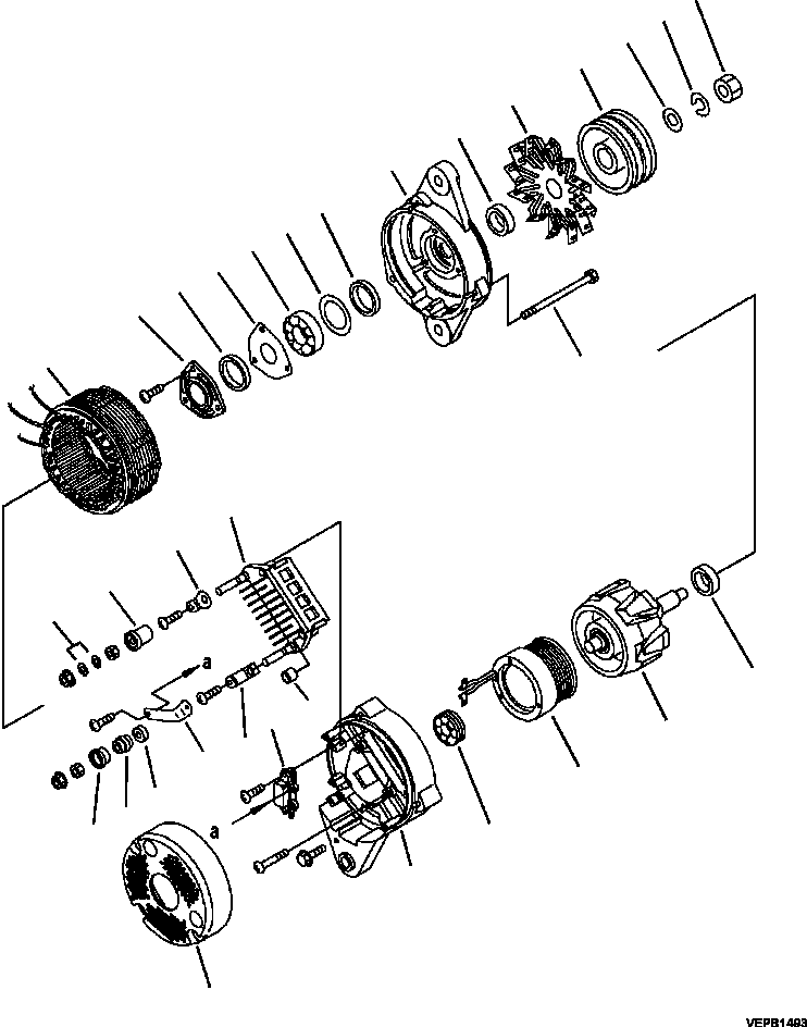 Part |$164. 50 A ALTERNATOR HARDENED PULLEY [A6109-B8A4]