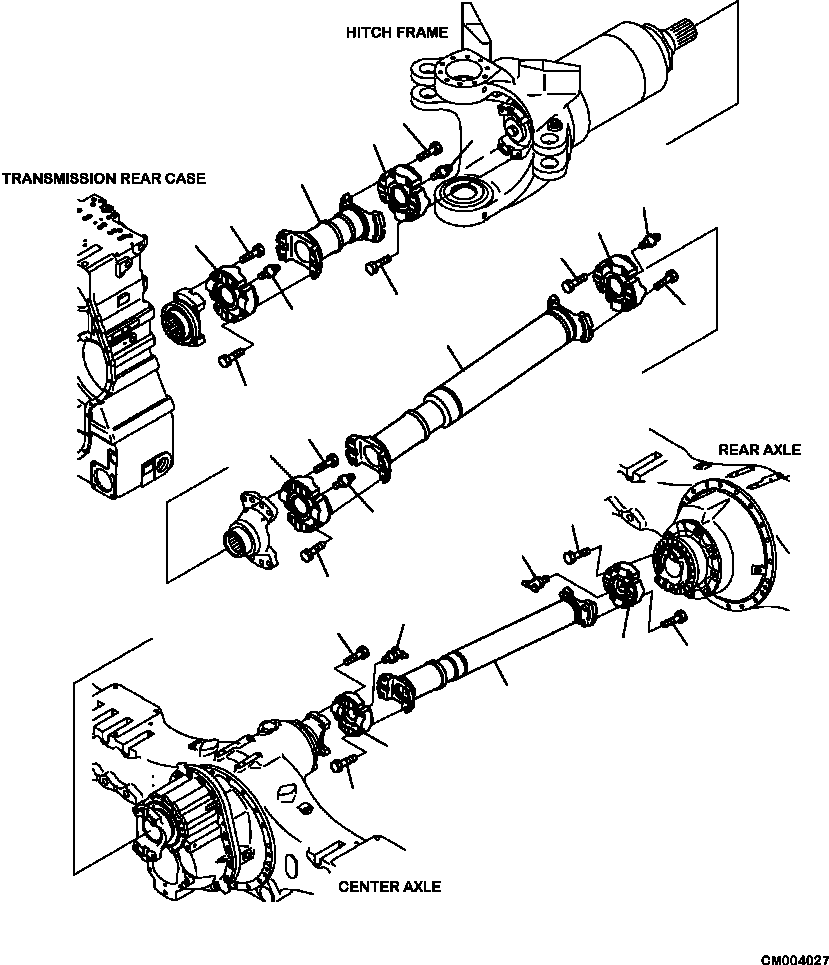 Part |$4. DRIVE SHAFT REAR [F3240-01A0]