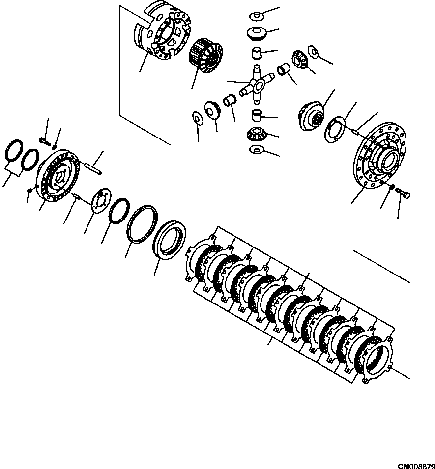 Part |$72. CENTER AXLE DIFFERENTIAL LOCK [F3450-02A0]