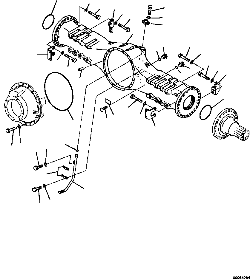 Part |$152. REAR AXLE HOUSING AND MOUNTING [F3560-12A0]