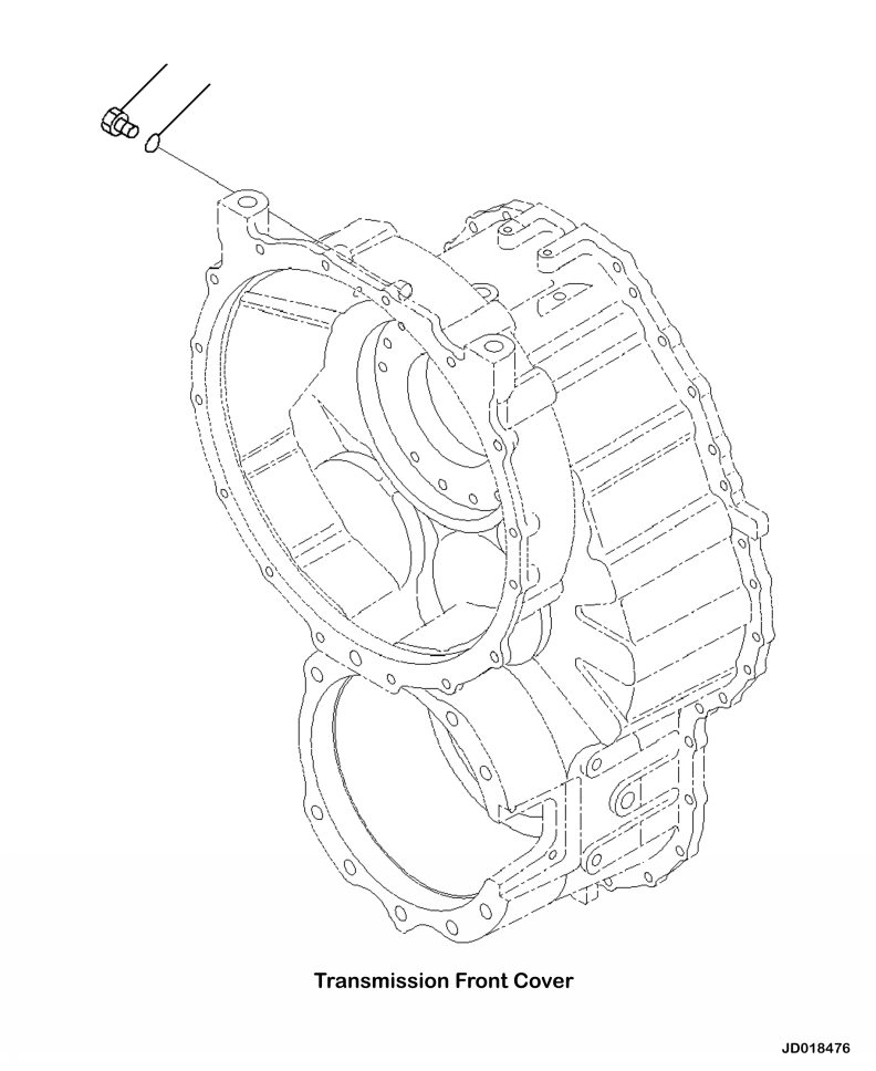 Part |$130. BRAKE OIL COOLING PIPING PLUG, FOR TRANSMISSION [H3511-10A0]