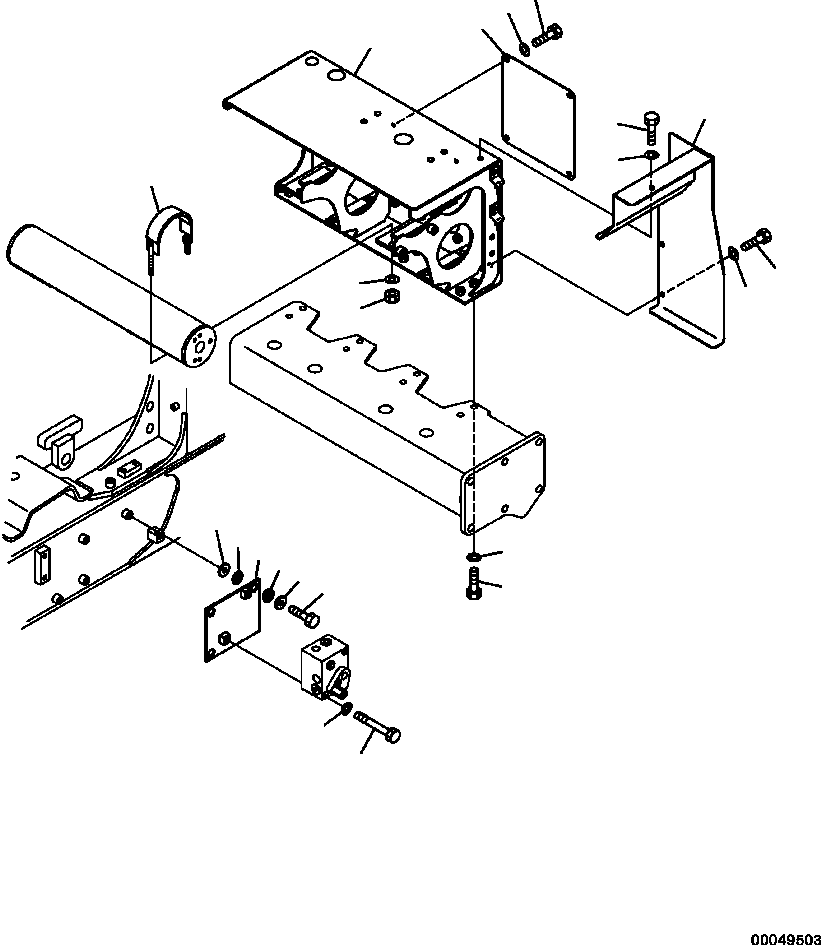 Part |$152. ACCUMULATOR MOUNTING [H3530-05A0]