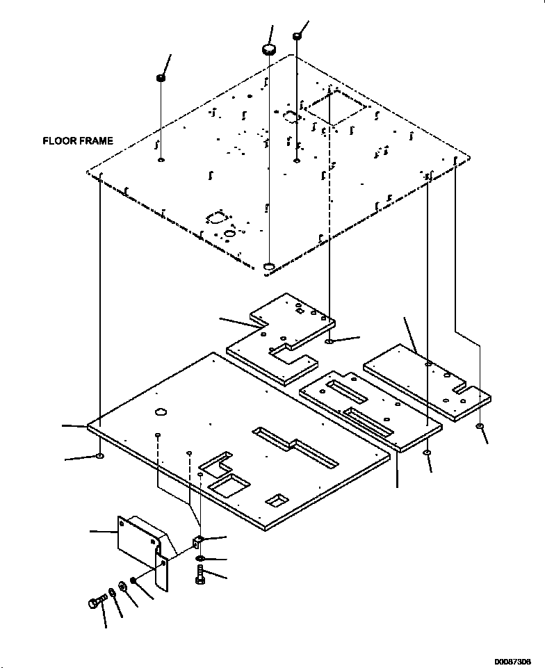 Part |$32. FLOOR UNDER SHEET [K0200-16B0]