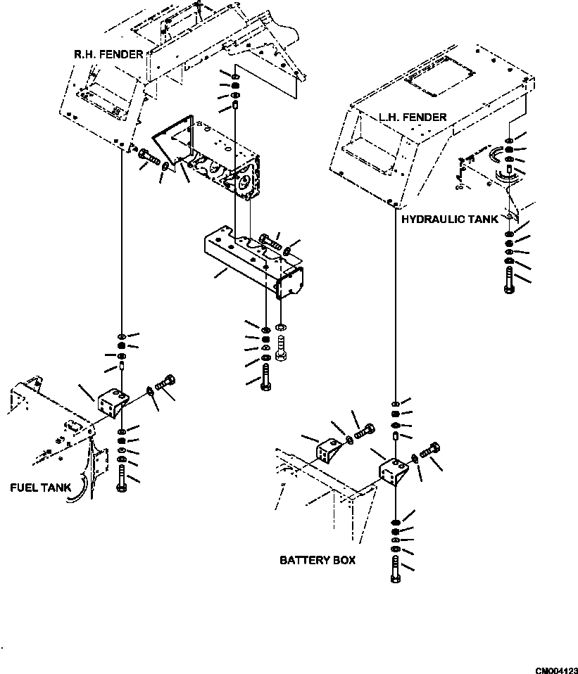 Part |$8. FENDER MOUNTING [M3250-01A0]