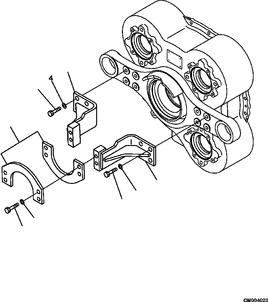 Part |$36. GUARD FRONT DRIVE SHAFT [M3820-02A0]