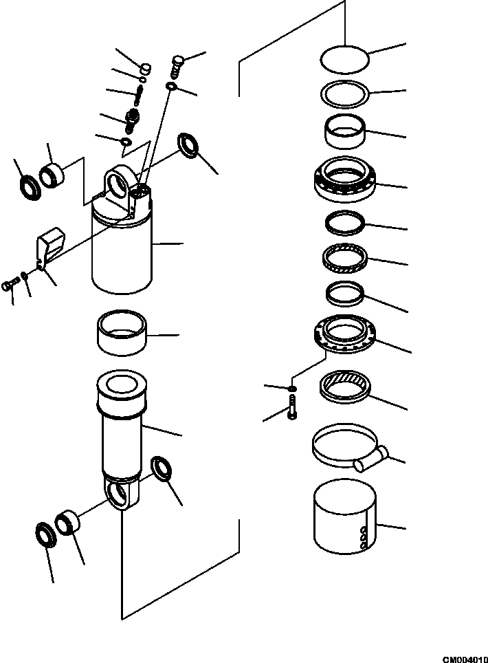 Part |$10. SUSPENSION CYLINDER L.H. AND R.H. FRONT ASSEMBLY [S3200-01A0]