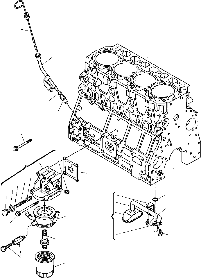 Part |$14. LUBRICATING OIL SYSTEM  - ASPIRATED ENGINE [A0301-01A0]