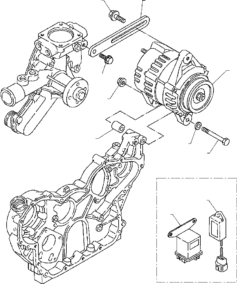 Part |$25. GENERATOR MOUNTING [A0601-01A0]