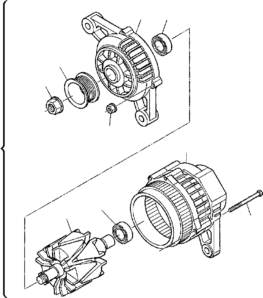 Part |$29. GENERATOR - 80AMP [A0631-01A0]