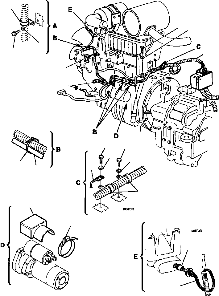 Part |$5. ELECTRICAL SYSTEM - WIRING HARNESS ASSEMBLY [E1500-01A0]