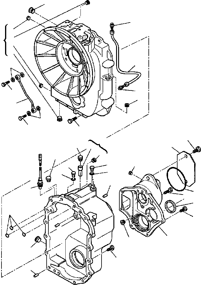 Part |$6. TRANSMISSION (4WD) - FRONT AND REAR HOUSING [F3230-01A0]