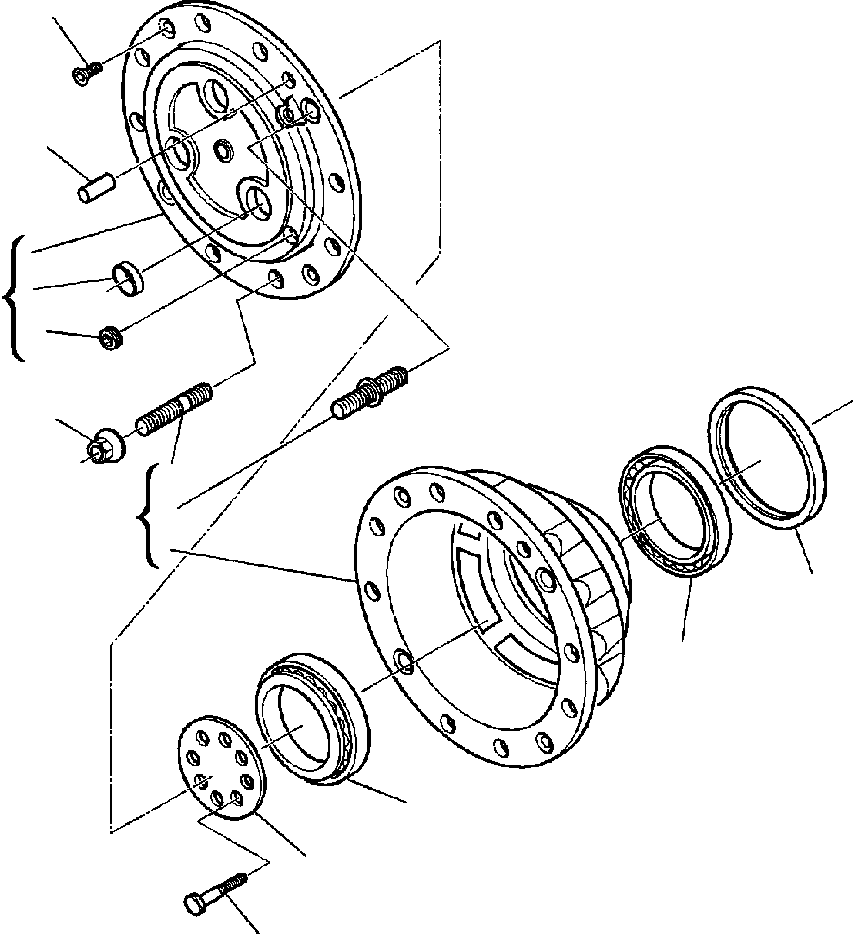 Part |$34. FRONT AXLE (2WD) - WHEEL HUB [F3440-01A0]