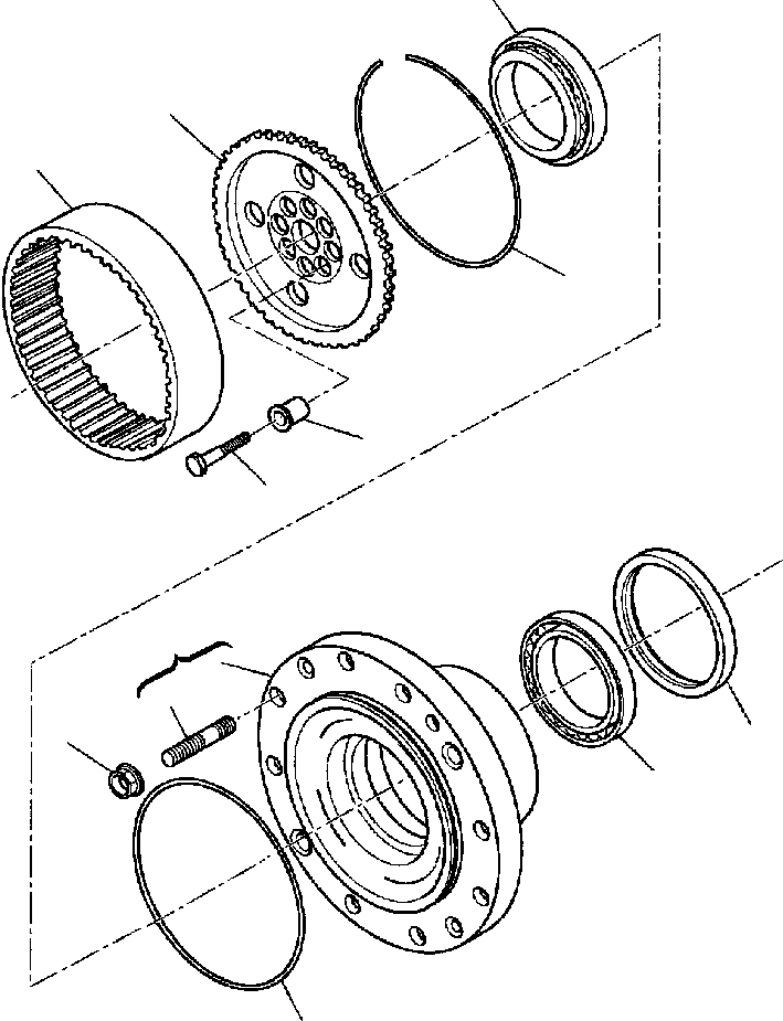 Part |$41. REAR AXLE - WHEEL HUB [F3480-01A0]