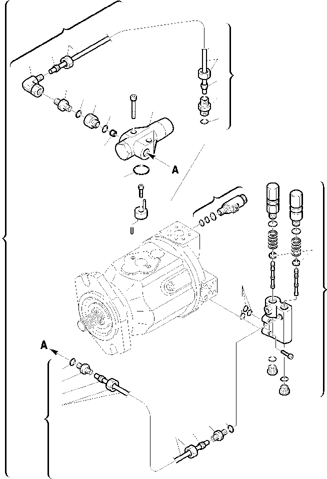 Part |$6. HYDRAULIC PUMP  - PILOT FOR ASPIRATED ENGINE [H6110-01A0]