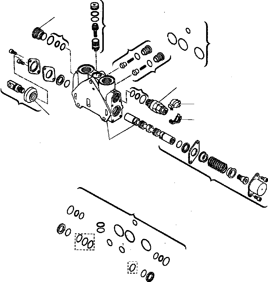 Part |$20. BACKHOE CONTROL VALVE - ARM CONTROL [H6300-01A0]