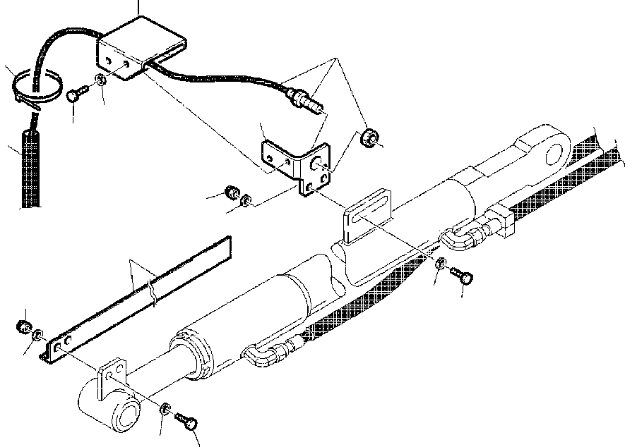 Part |$43. HYDRAULIC PIPING - SHOVEL DUMP CYLINDER RETURN TO DIG [H6645-01A0]