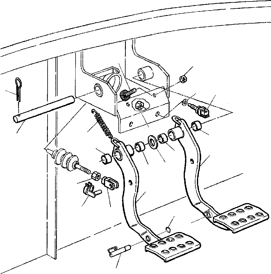 Part |$2. BRAKING CONTROL PEDAL [K4110-01A0]