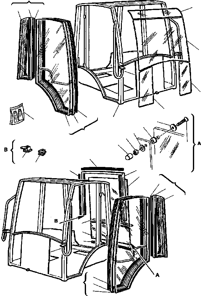 Part |$18. CAB - GLASS [K5200-01A0]