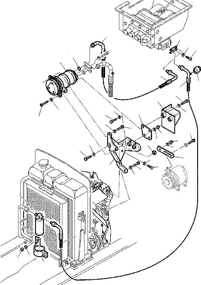 Part |$34. AIR CONDITIONER - COMPRESSOR PIPING [K5940-01A0]