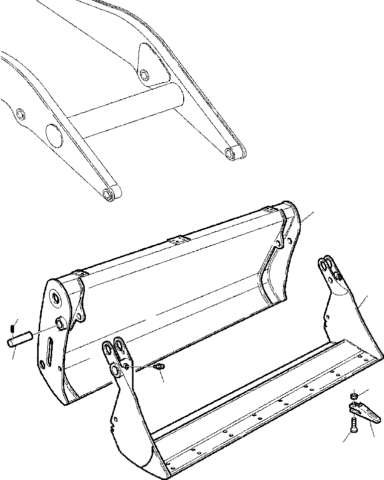 Part |$3. BUCKET - 4 IN 1 - FAST COUPLING [T7030-01A0]