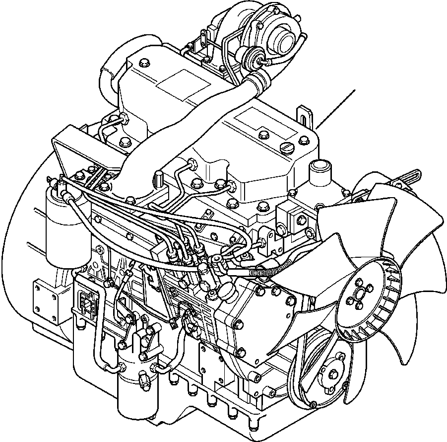 Part |$2. TIER  II ENGINE COMPLETE ASSEMBLY - S/N  A20814- [A0100-01A1]