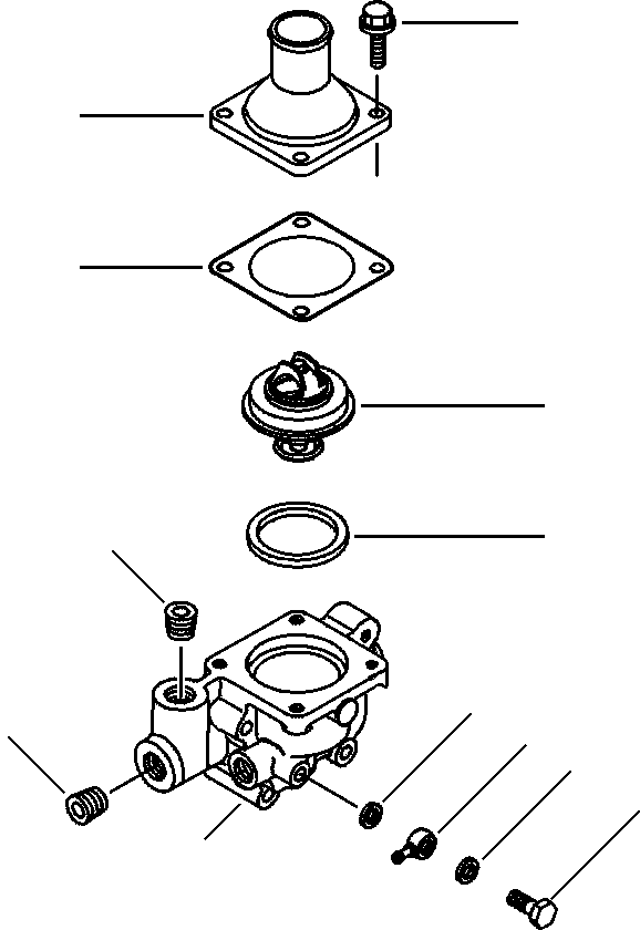 Part |$82. TIER  II ENGINE THERMOSTAT - S/N  A20814- [A0141-01A1]