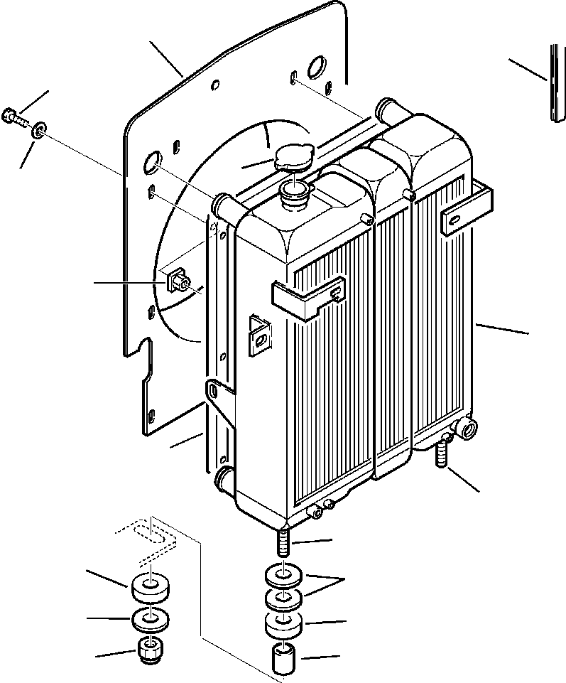 Part |$2. RADIATOR S/N  A20637-A20813 [C1210-01A0]