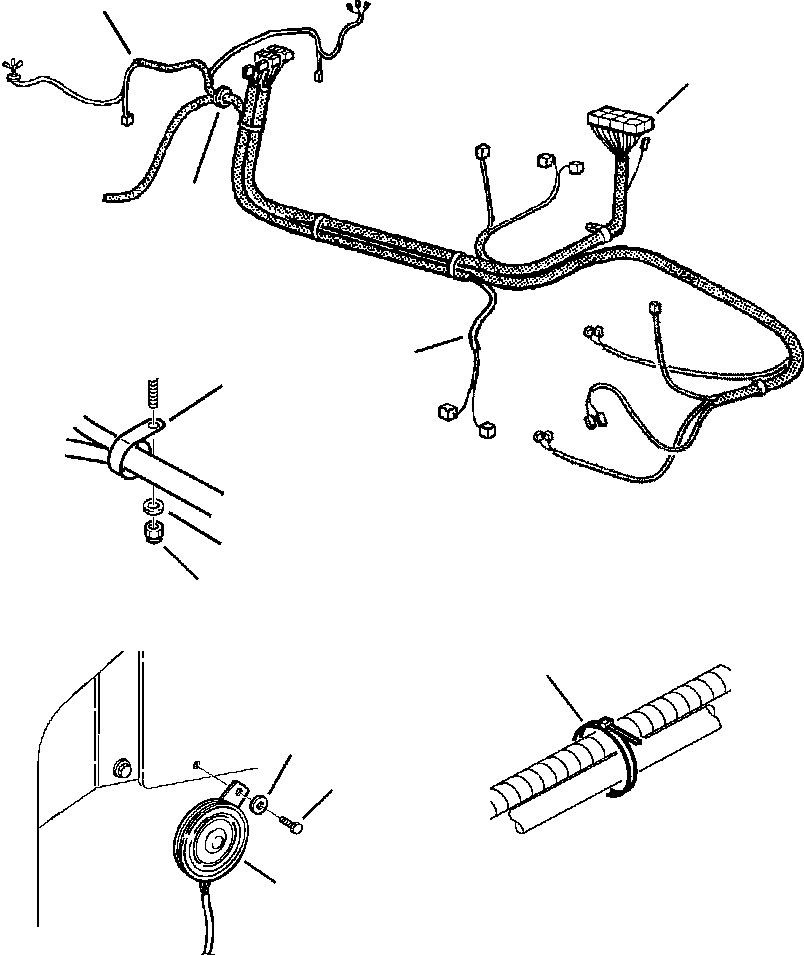 Part |$22. ELECTRICAL SYSTEM FRAME WIRING HARNESS - S/N  A20637-A20813 [E1500-01A1]