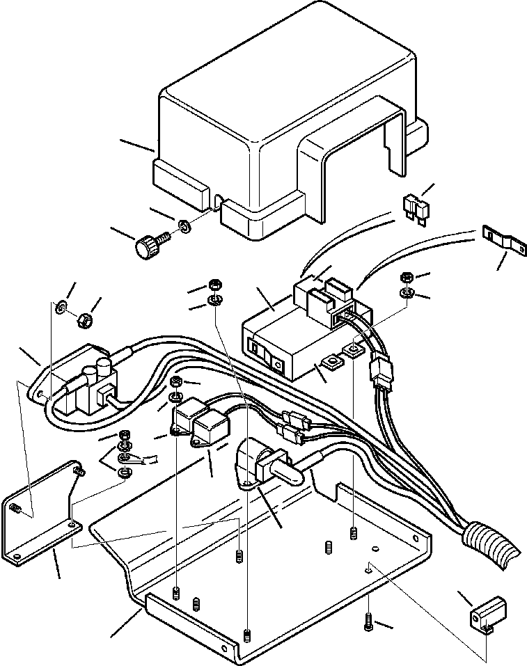 WB1402N1 WBE20000A00T NGINE HARNESS (SEE FIG. E1500-01B0)