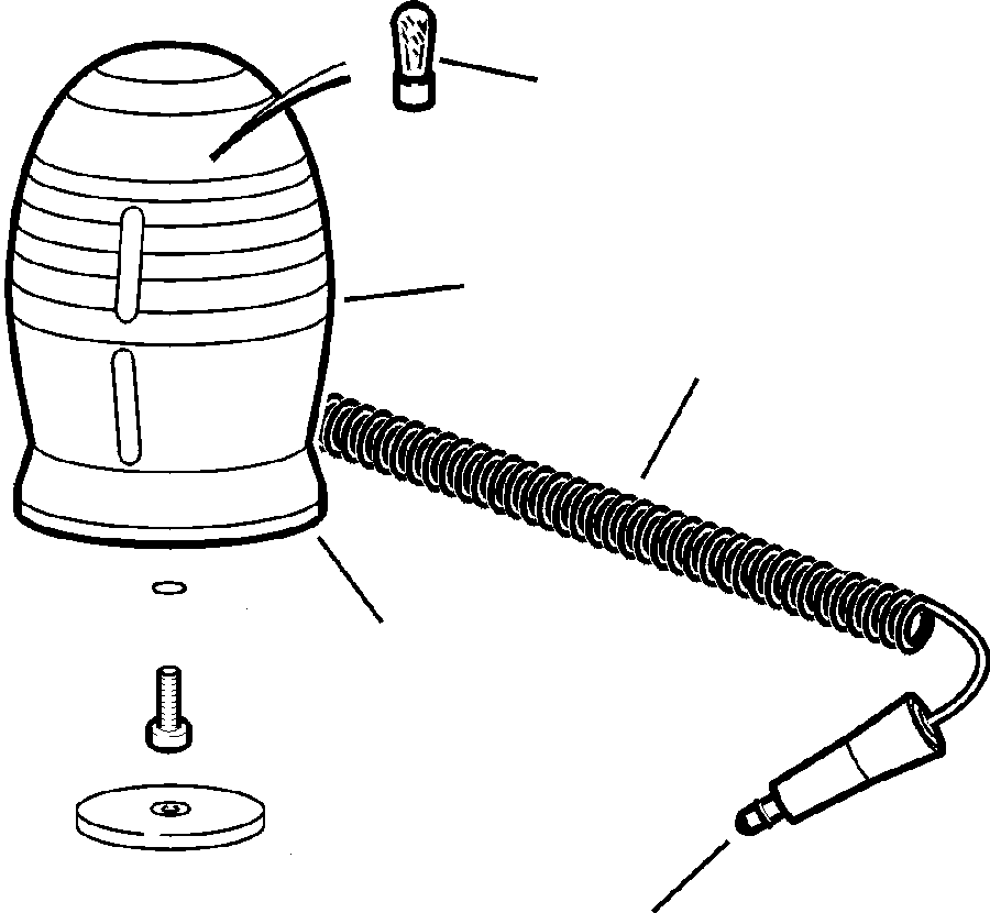 Part |$50. ROTARY BEACON S/N  A20637- [E1575-01A0]