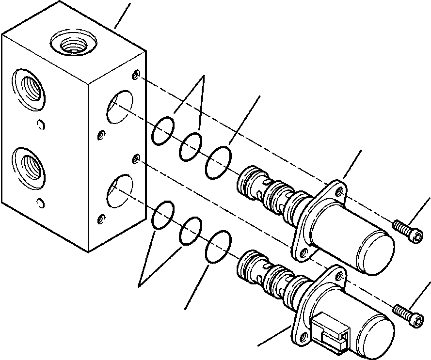 Part |$4. DRIVE TRAIN PIPING AXLE LOCK VALVE - S/N  A20637- [F3000-01A2]