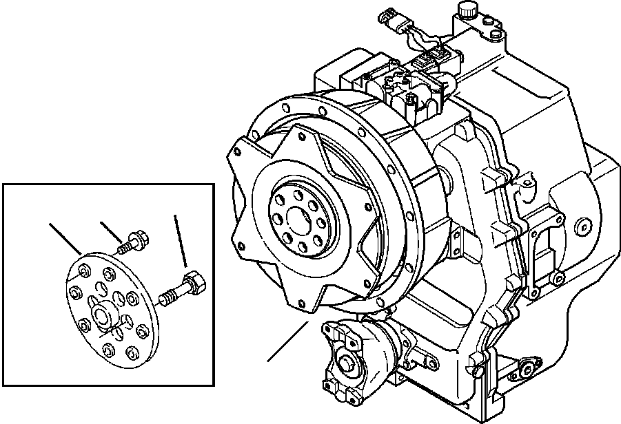 Part |$18. 4WD TRANSMISSION COMPLETE ASSEMBLY - S/N  A20637-A20928 [F3300-01A0]