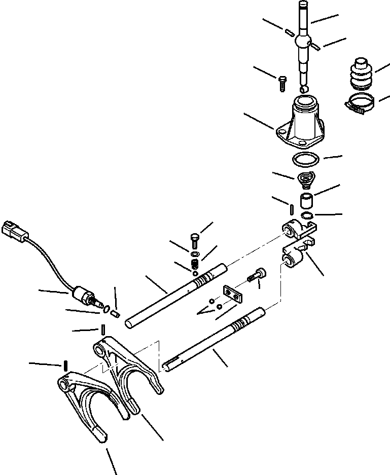 Part |$64. 4WD TRANSMISSION SHIFT CONTROL - S/N  A20929- [F3300-02A9]