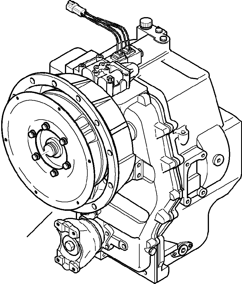 Part |$46. 4WD TRANSMISSION COMPLETE ASSEMBLY - S/N  A20929- [F3300-02A0]