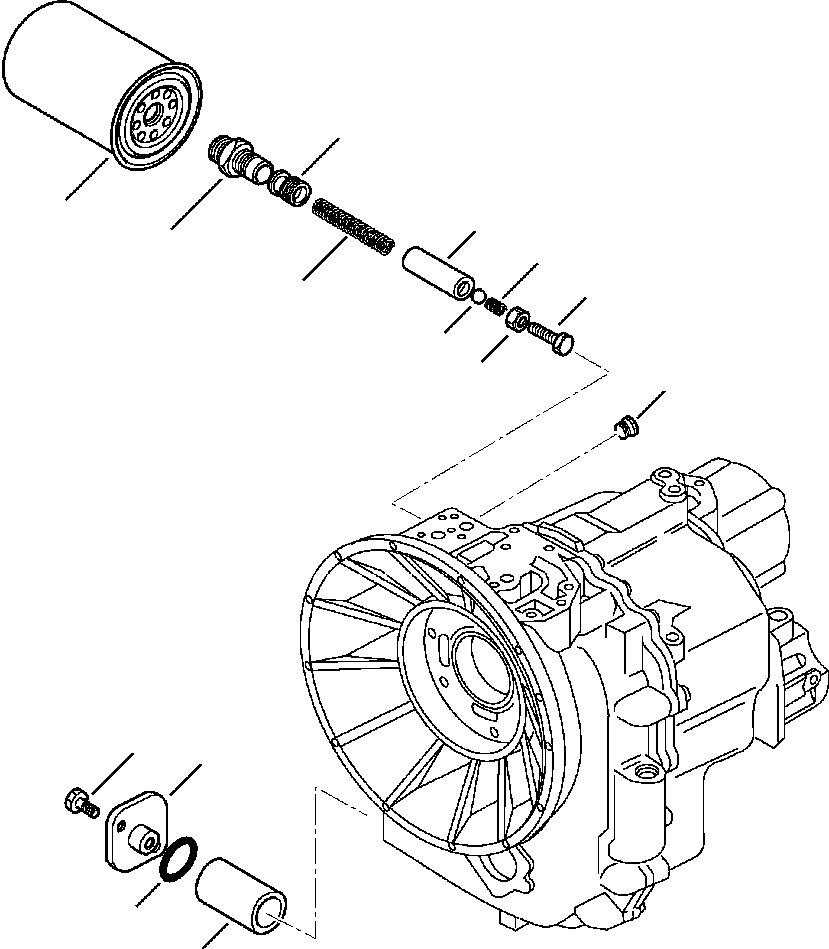 Part |$100. 2WD TRANSMISSION OIL FILTER AND STRAINER - S/N  A20956- [F3350-02A1]