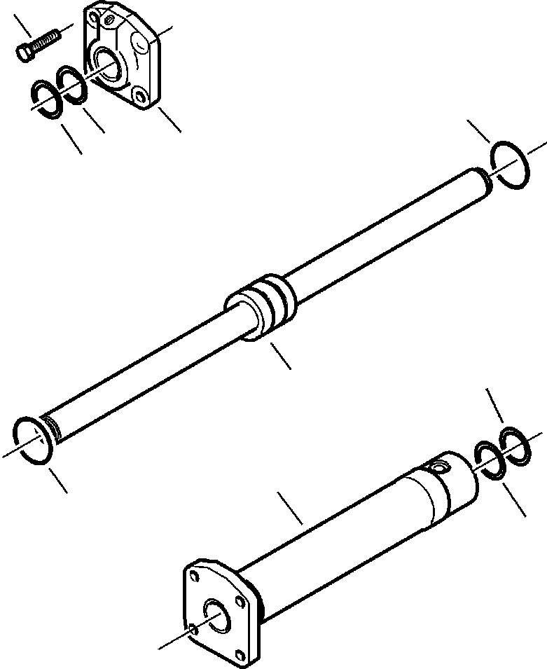 Part |$128. 4WD FRONT AXLE STEERING CYLINDER - S/N  A20637- [F3400-01A3]