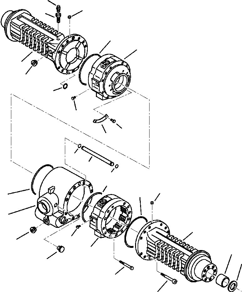 Part |$150. REAR AXLE HOUSINGS - S/N  A20637- [F3500-01A1]