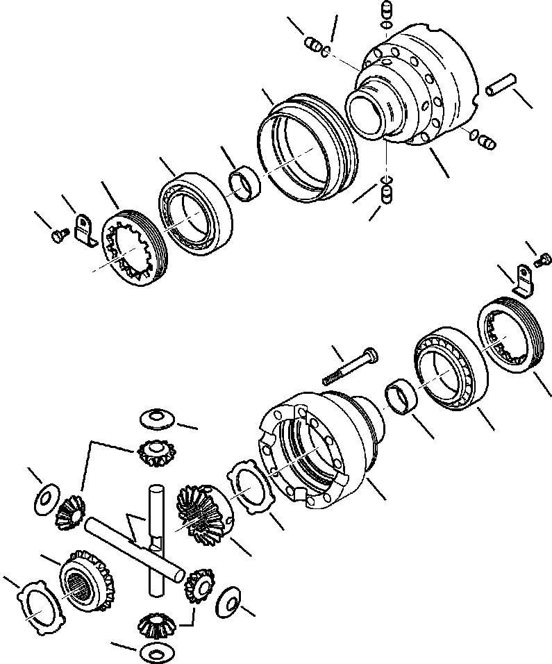 Part |$154. REAR AXLE DIFFERENTIAL - S/N  A20637- [F3500-01A3]