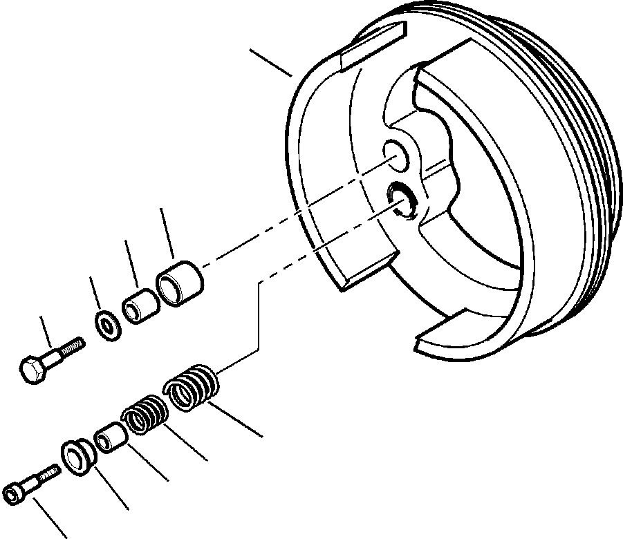 WB1402N1 WBF20000A01B EAR AXLE (SEE FIG. F3500-01A0)