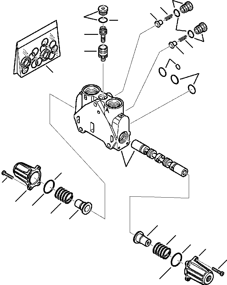 WB1402N1 WBH20000A07A SECTION VALVE (SEE FIG. H6304-P1A0)