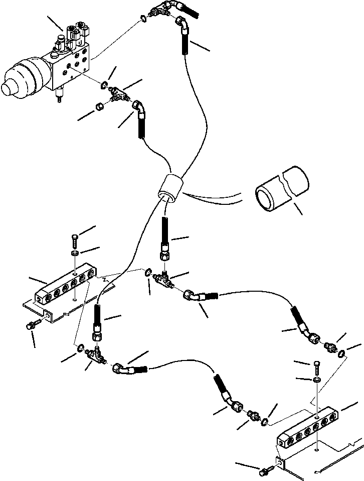 Part |$112. PPC SYSTEM PIPING - SUPPLY VALVE TO MANIFOLDS - S/N  A21027- [H6566-P1A1]