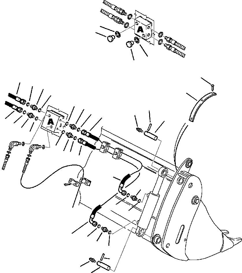 WB1402N1 WBH20000A04P P BUCKET, TEETH (SEE FIG. T1100-01A0)