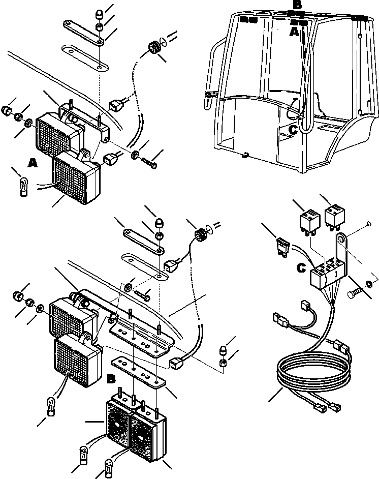 WB1402N1 WBK10075A PERATORS CAB (SEE FIG. K5200-01A1)