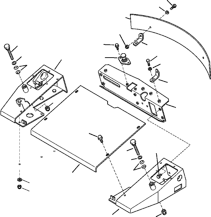 Part |$108. PPC SYSTEM CANOPY REAR FLOOR BOARDS - S/N  A21027- [K5550-P1AA]