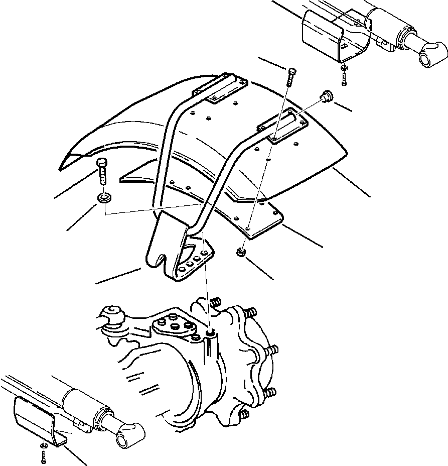 Part |$8. FRONT FENDERS S/N  A20637- [M5030-01A0]