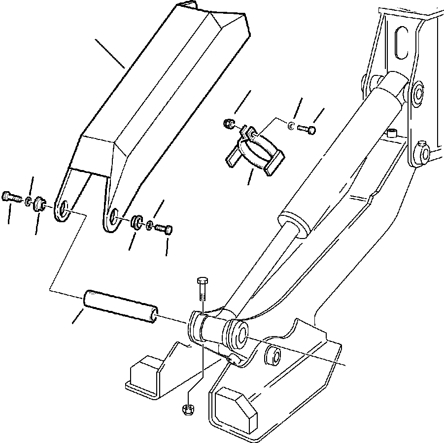 Part |$24. OUTRIGGER CYLINDER GUARD [T2025-01A0]