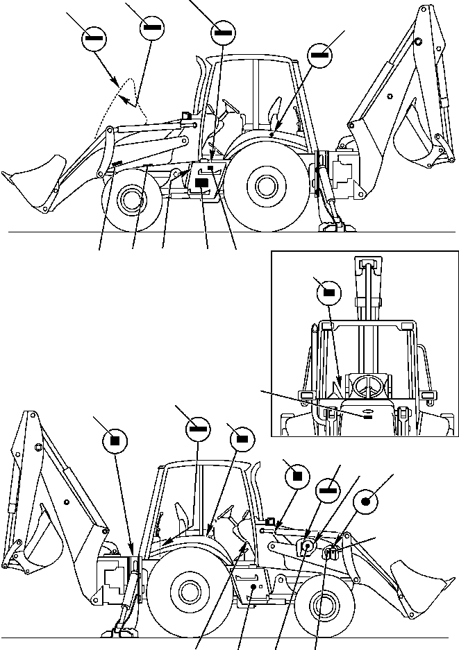 Part |$2. DECALS MACHINE WARNING - S/N  A20637- [U0101-01A0]