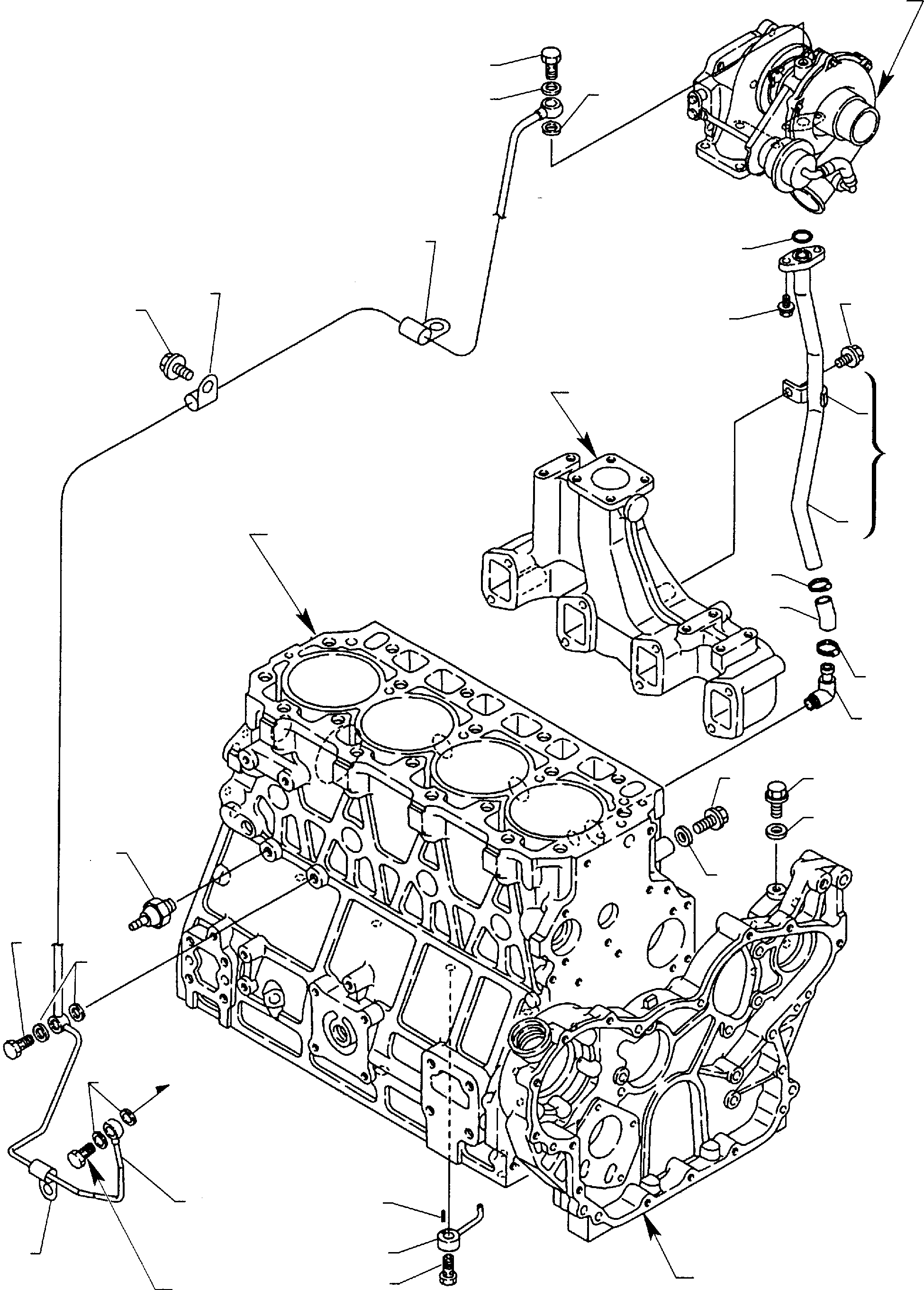 Part 25. LUBRICATING OIL LINE (TURBO ENGINE) [0316]